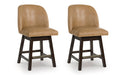 Neymorton Counter Height Barstool (Set of 2) - Visions in Furniture (La Mirada, CA)