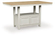 Purlaney Counter Height Dining Table - Visions in Furniture (La Mirada, CA)