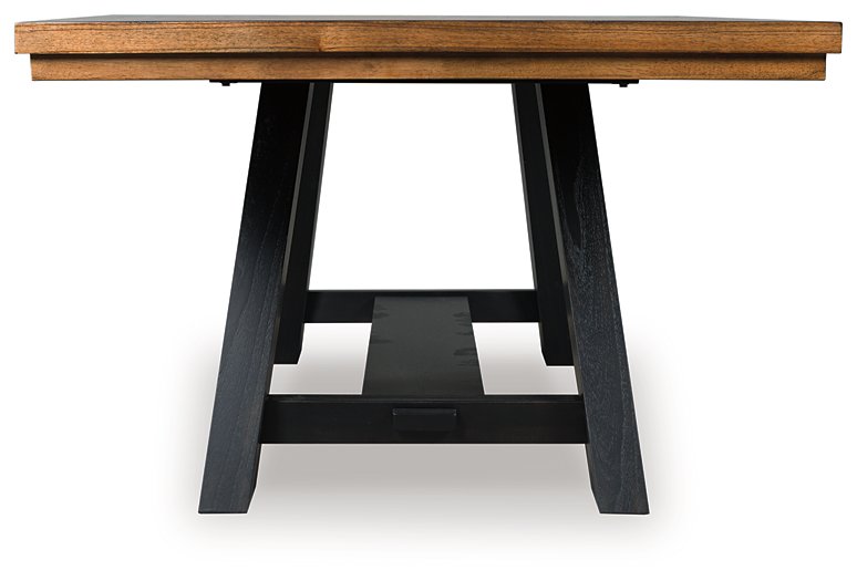 Greddinton Dining Extension Table - Visions in Furniture (La Mirada, CA)