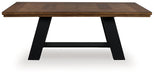 Greddinton Dining Extension Table - Visions in Furniture (La Mirada, CA)