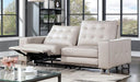 ABBERTON Power Loveseat, Beige - Visions in Furniture (La Mirada, CA)