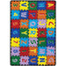 Abbey Alphabet/Multi 4' 9" X 6' 9" Area Rug - Visions in Furniture (La Mirada, CA)