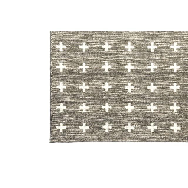 Acanthus Taupe 8' X 10' Area Rug - Visions in Furniture (La Mirada, CA)