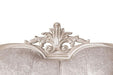 Acapulco White & Espresso Loveseat - Visions in Furniture (La Mirada, CA)