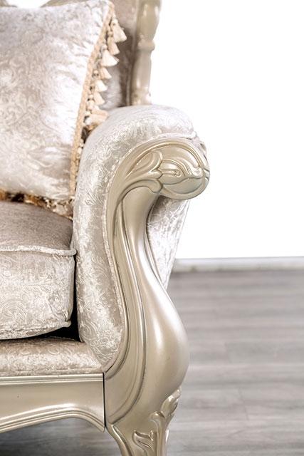 Acapulco White & Espresso Sofa - Visions in Furniture (La Mirada, CA)