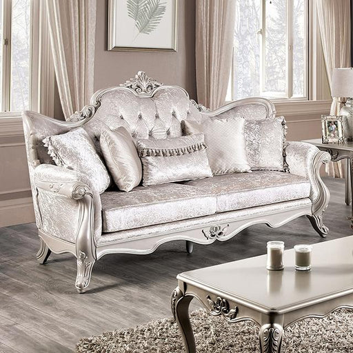 Acapulco White & Espresso Sofa - Visions in Furniture (La Mirada, CA)