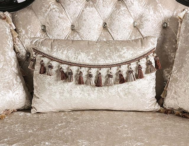 Acapulco White & Espresso Sofa - Visions in Furniture (La Mirada, CA)