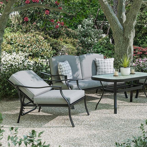 Adele 5 Pc. Conversation Set w/ Adjustable Chairs - Visions in Furniture (La Mirada, CA)