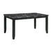 Adia 7 Pc Dinning Table Set Grey & Brown - Visions in Furniture (La Mirada, CA)
