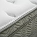 AFTON White/Gray 12" Euro Box Pocket Coil, Cal.King, E king, Full, & Queen - Visions in Furniture (La Mirada, CA)
