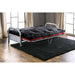 Aksel Black/Red Futon Mattress, Black, Red & Gray - Visions in Furniture (La Mirada, CA)