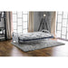 Aksel Black/Red Futon Mattress, Black, Red & Gray - Visions in Furniture (La Mirada, CA)