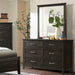 ALAINA Dresser With Support Rail - Visions in Furniture (La Mirada, CA)