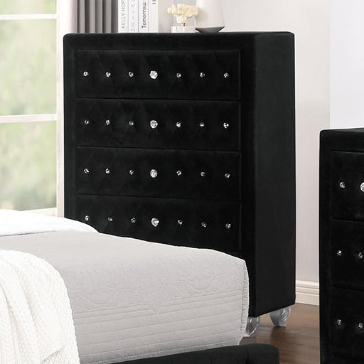 Zohar Chest Black - Visions in Furniture (La Mirada, CA)