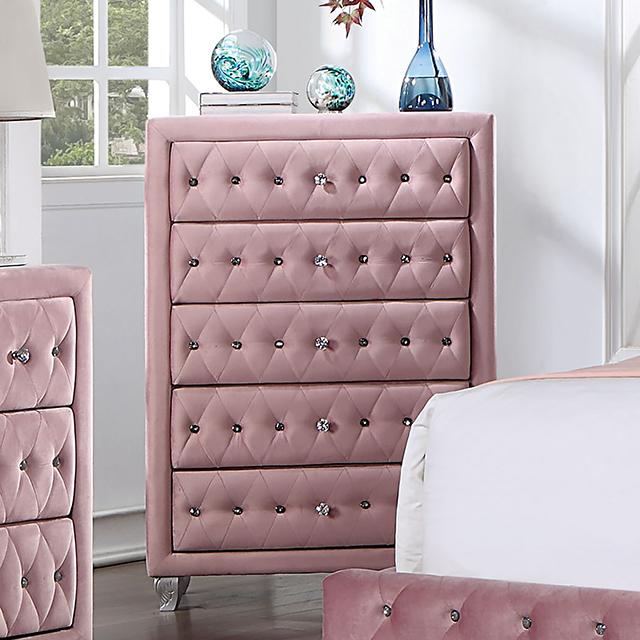 ZOHAR Chest, Pink - Visions in Furniture (La Mirada, CA)