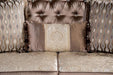Albacete Loveseat Campage & Walnut - Visions in Furniture (La Mirada, CA)