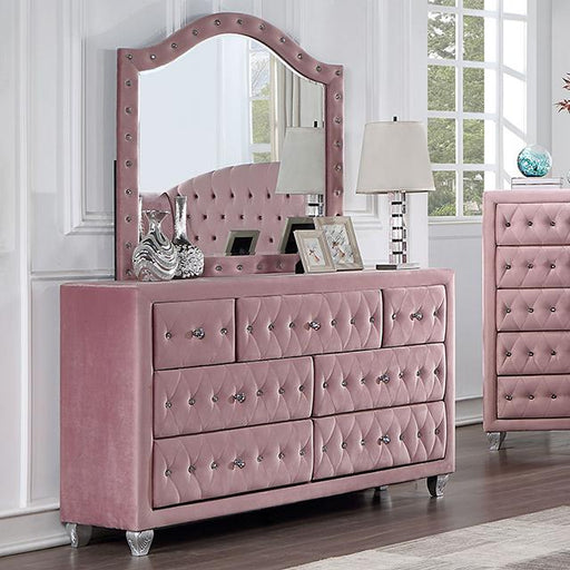 ZOHAR Dresser, Pink - Visions in Furniture (La Mirada, CA)