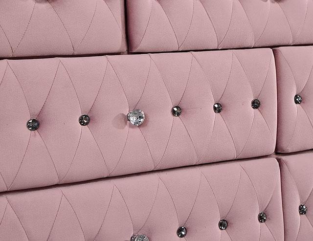 ZOHAR Dresser, Pink - Visions in Furniture (La Mirada, CA)
