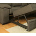 ALCESTER Brown & Gray Sectional w/ Sleeper, Ash - Visions in Furniture (La Mirada, CA)