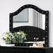 ZOHAR Mirror, Black - Visions in Furniture (La Mirada, CA)