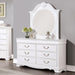 ALECIA Dresser, White - Visions in Furniture (La Mirada, CA)