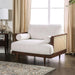 ALESUND Chair, Beige/Light Oak Natural & Brown - Visions in Furniture (La Mirada, CA)
