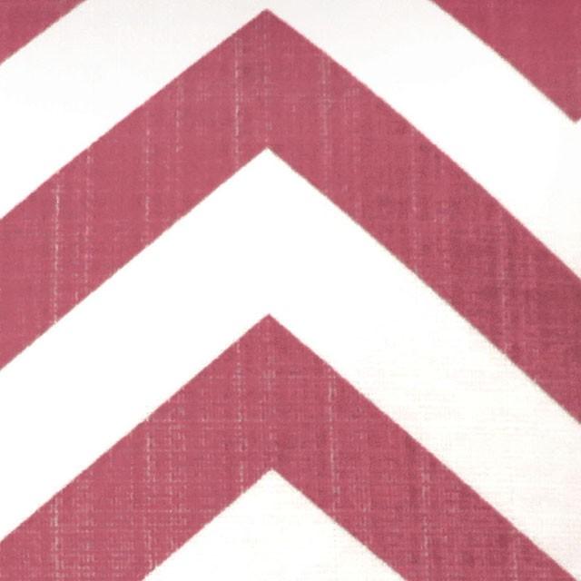 Zoe Red Chevron 18" X 18" Pillow, Red Chevron (2/CTN) - Visions in Furniture (La Mirada, CA)