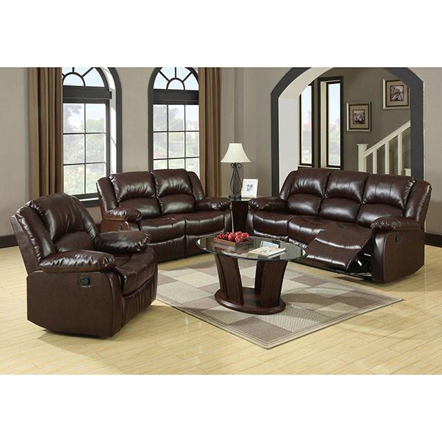 Winslow Love Seat w/ Center Console - Visions in Furniture (La Mirada, CA)