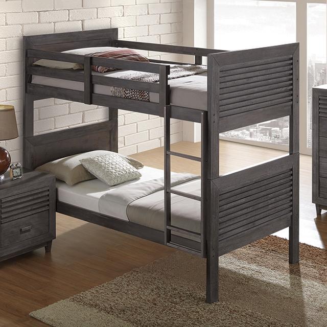 Witham Twin/Full & Twin/Twin Bunk Bed - Visions in Furniture (La Mirada, CA)
