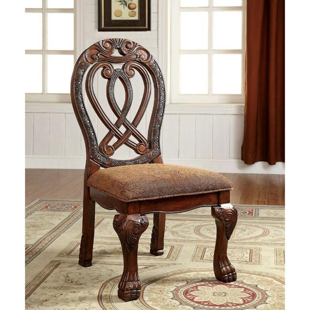 WYNDMERE Cherry Side Chair (2/CTN) - Visions in Furniture (La Mirada, CA)
