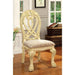 WYNDMERE Vintage White Side Chair (2/CTN) - Visions in Furniture (La Mirada, CA)