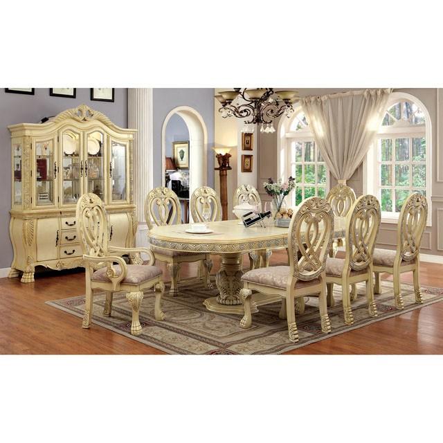 WYNDMERE Vintage White Side Chair (2/CTN) - Visions in Furniture (La Mirada, CA)
