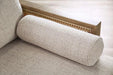 ALESUND Chair, Beige/Light Oak Natural & Brown - Visions in Furniture (La Mirada, CA)