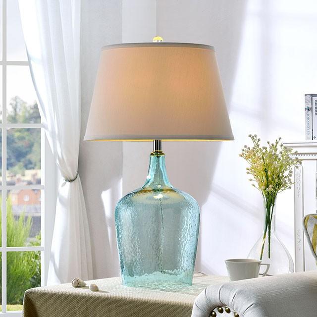 Alex Blue 27"H Table Lamp - Visions in Furniture (La Mirada, CA)