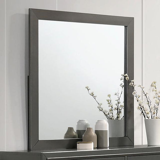 ALISON Mirror, Dark Walnut - Visions in Furniture (La Mirada, CA)