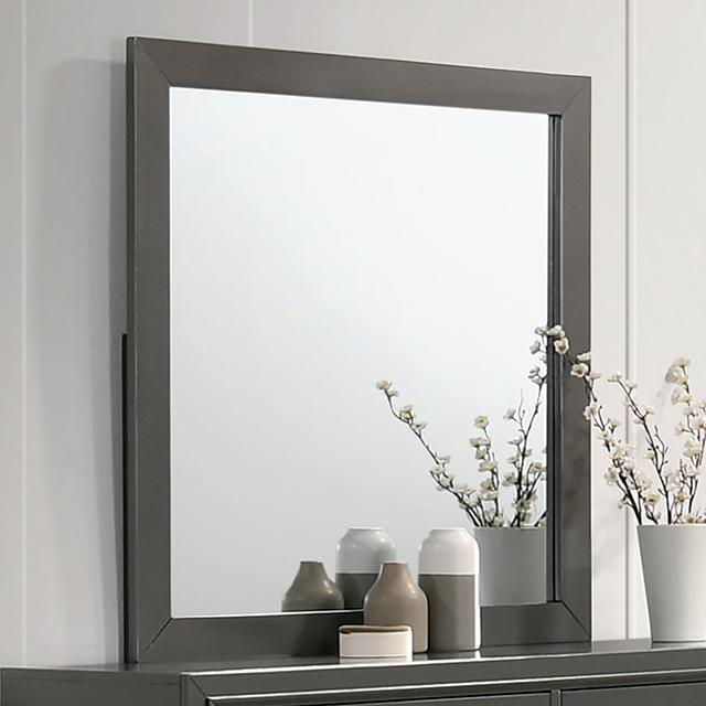 ALISON Mirror, Dark Walnut - Visions in Furniture (La Mirada, CA)