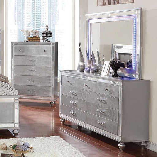 Brachium Silver Dresser - Visions in Furniture (La Mirada, CA)