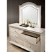 ALLIE Dresser Beige & Rose Gold - Visions in Furniture (La Mirada, CA)