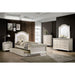 ALLIE Twin & Full Rose Gold Bed - Visions in Furniture (La Mirada, CA)