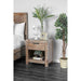 Wynton Weathered Light Oak Night Stand - Visions in Furniture (La Mirada, CA)