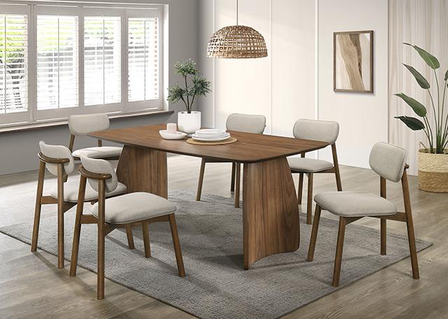 Alnwick 7 Pc Dining Table Set - Visions in Furniture (La Mirada, CA)
