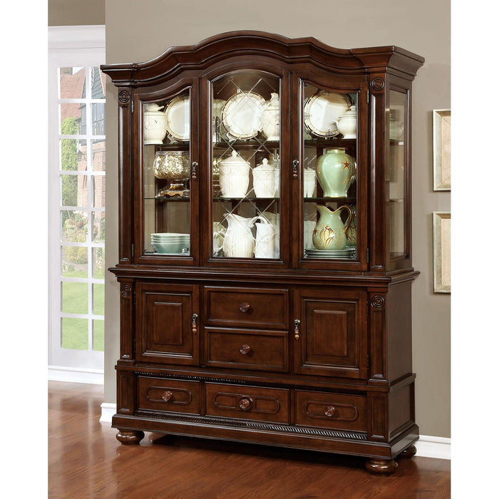 Alpena Brown Cherry Hutch & Buffet - Visions in Furniture (La Mirada, CA)