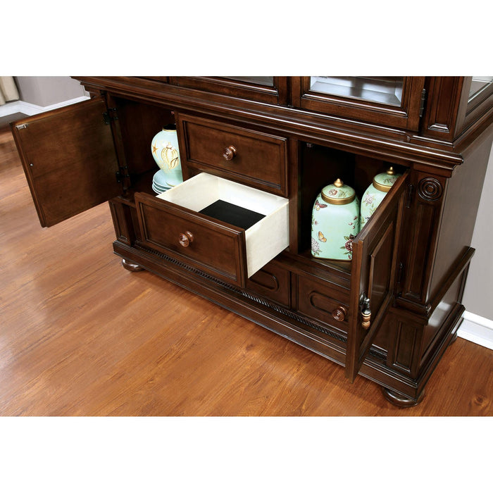Alpena Brown Cherry Hutch & Buffet - Visions in Furniture (La Mirada, CA)