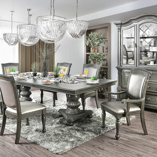 Alpena Gray Dining Table - Visions in Furniture (La Mirada, CA)