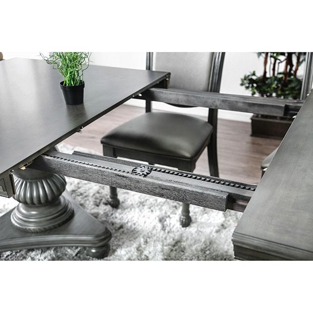 Alpena Gray Dining Table - Visions in Furniture (La Mirada, CA)