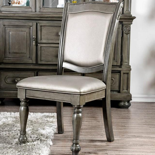 Alpena Gray Side Chair (2/CTN) - Visions in Furniture (La Mirada, CA)