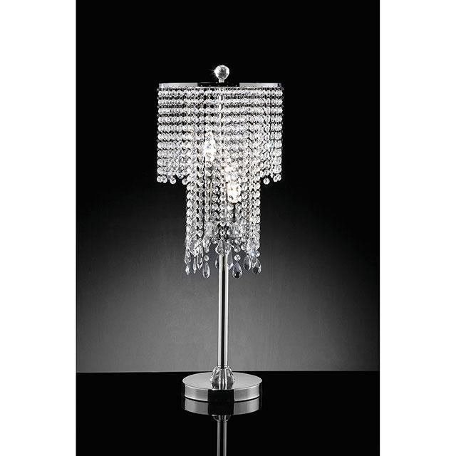 Alrai Clear 31 1/2"H Table Lamp - Visions in Furniture (La Mirada, CA)