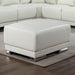 ALTHEA Ottoman, White - Visions in Furniture (La Mirada, CA)