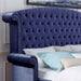 Alzir Bed Grey & Blue - Visions in Furniture (La Mirada, CA)