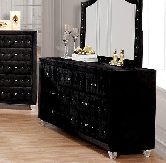 Alzire Black & Gray Dresser - Visions in Furniture (La Mirada, CA)